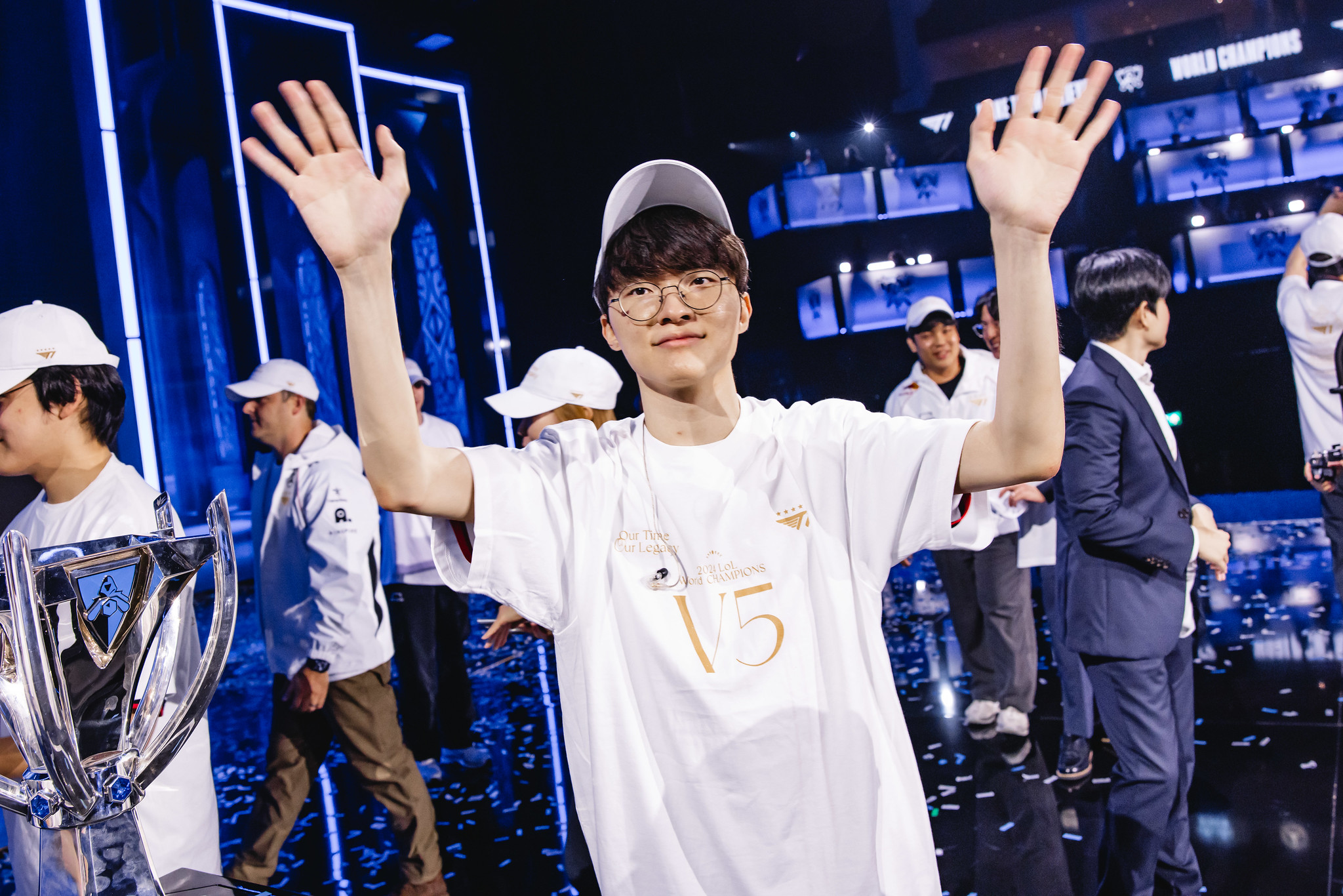 T1 Faker на Worlds 2024