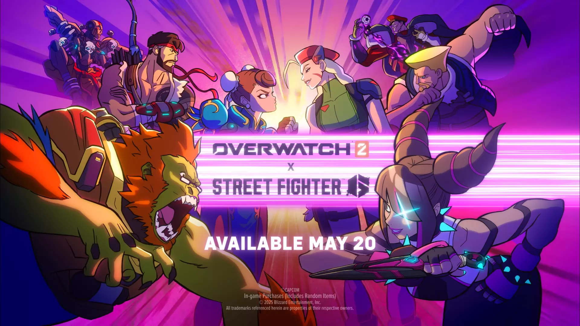 Великий кросовер між Overwatch 2 і Street Fighter 6
