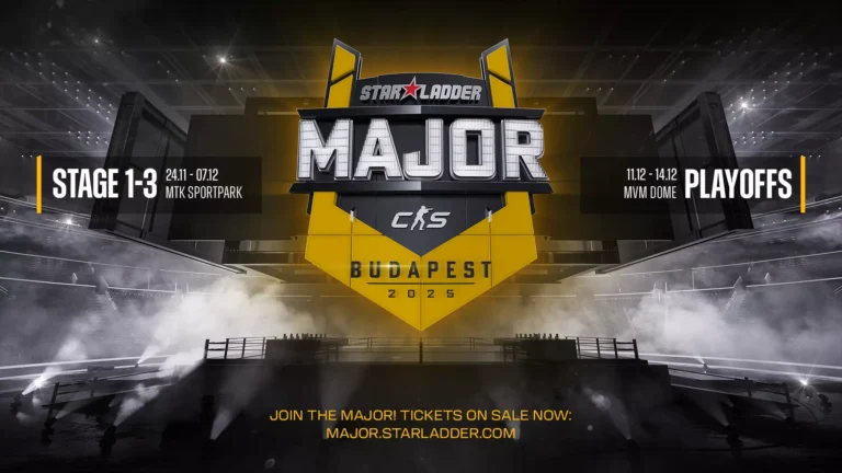 StarLadder проведе другий Major з Counter-Strike у 2025 році в Будапешті