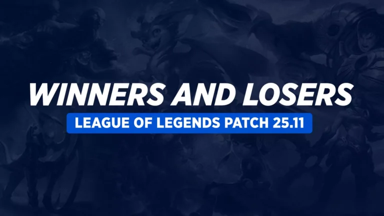 Переможці та Програвші оновлення League of Legends версії 25.11