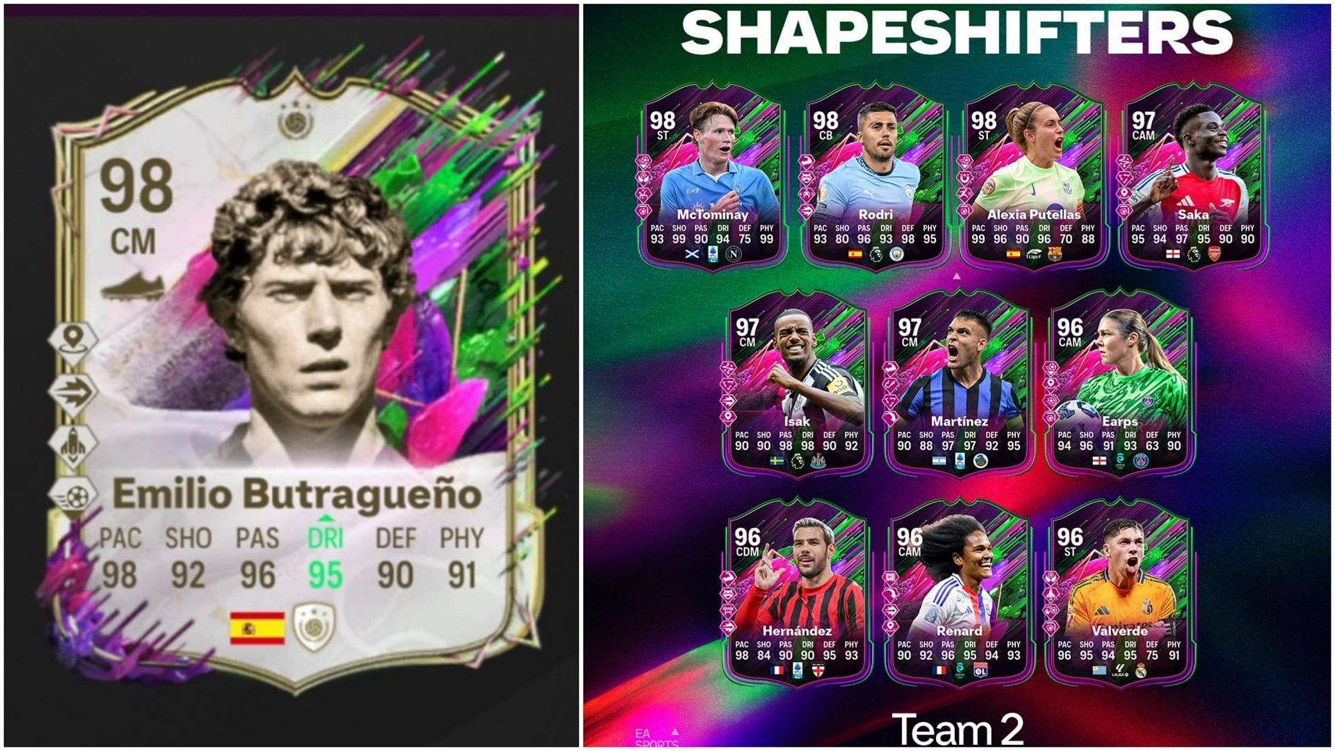 Як здобути 98-рейтинг Еміліо Бутрагуеньо з Shapeshifters Icon у Ultimate Team в EA FC 25?