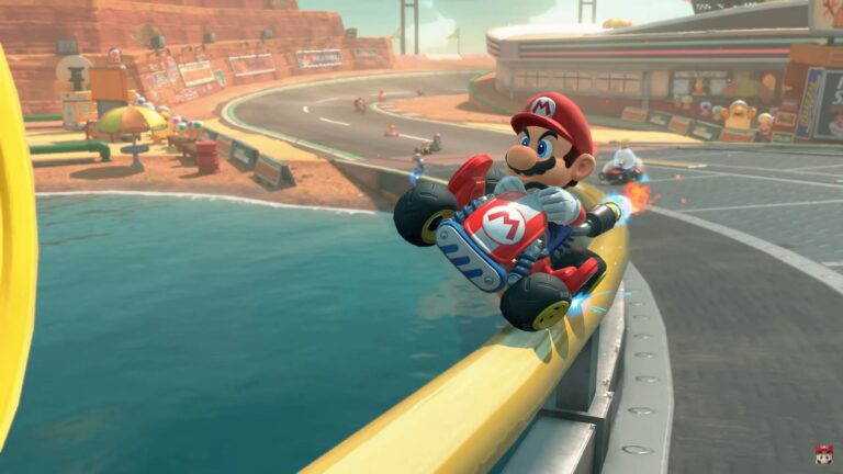 Світ Mario Kart: Як їздити по рейках і стінах