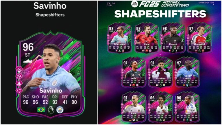 EA FC 25 Savinho Shapeshifters SBC: Всі завдання та економні варіанти рішень