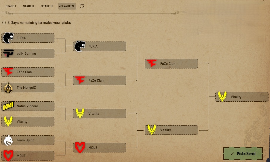 Прогнози на Playoffs Challenge Austin Major 2025