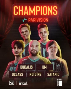 PARIVISION Досягає Третього Найвищого Рейтингу Glicko В історії на DreamLeague 26