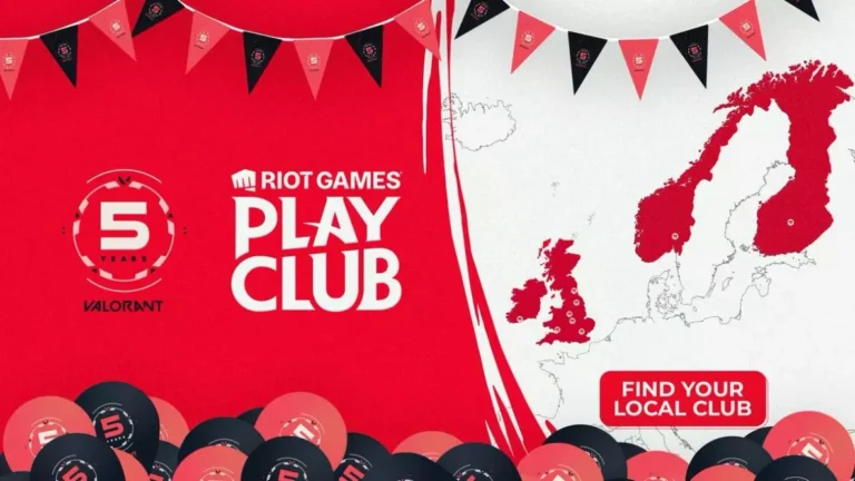 VALORANT відзначає п’ятиріччя: Riot Play Club організовує святкування по всій Європі