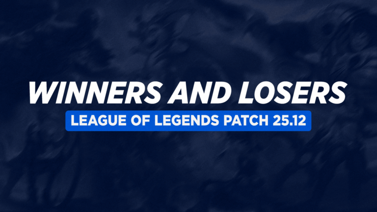 Переможці та програвші патча 25.12 у League of Legends