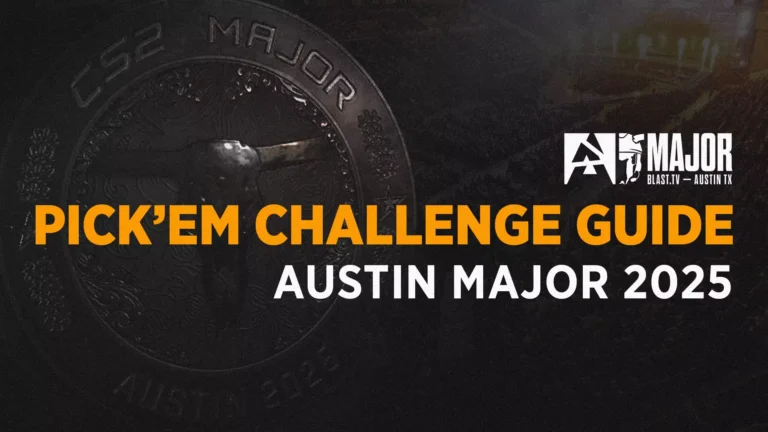 Посібник по виклику Pick’Em: Етап 2 Major BLAST.tv Austin 2025 для Counter-Strike 2