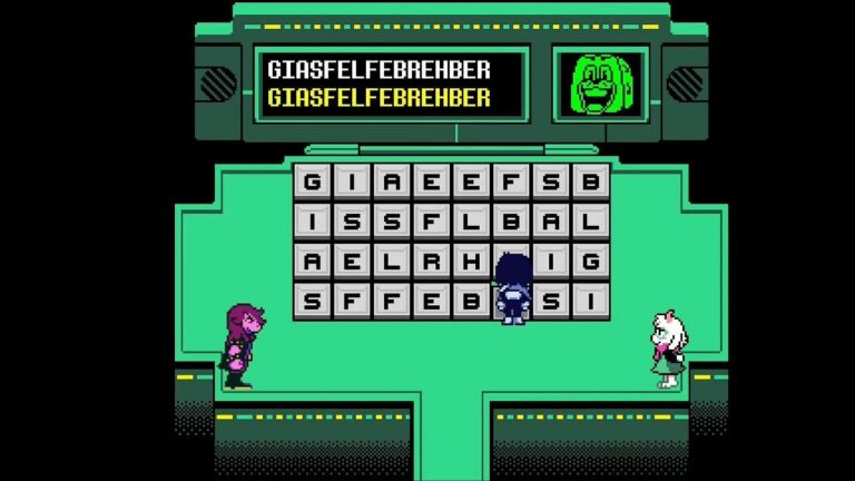 Рішення головоломок зі слів у другому розділі Deltarune