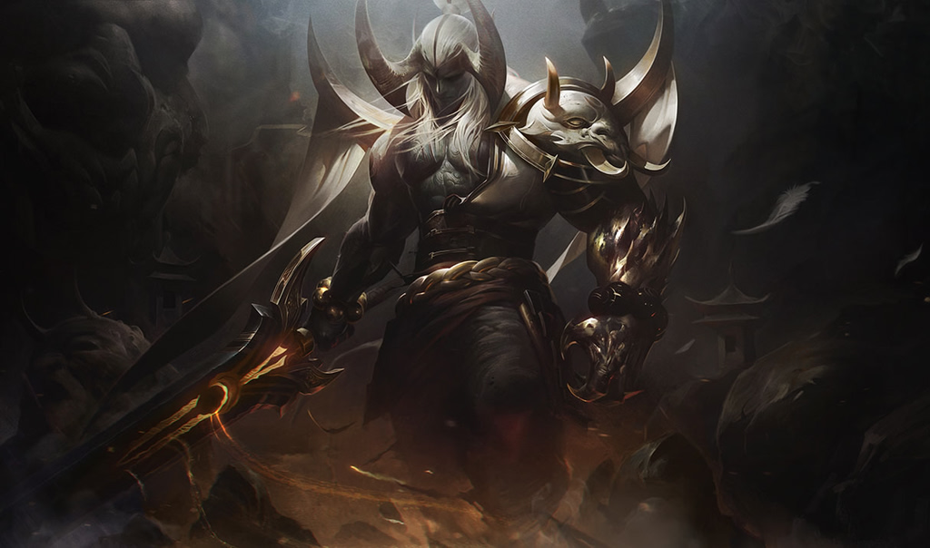 Шкіра Prestige Blood Moon Aatrox з фіналу MSI 2025