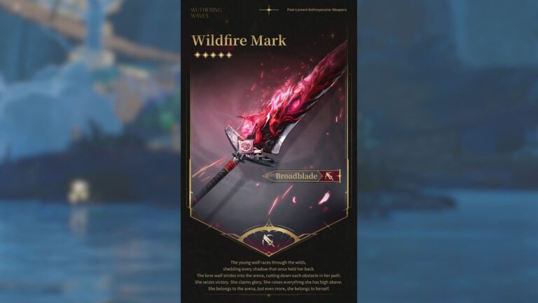 Посібник з Wuthering Waves Wildfire Mark: характеристики, пасивні ефекти та матеріали