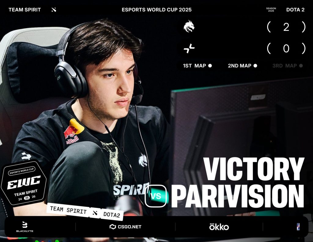 Команда Spirit розгромила Parivision
