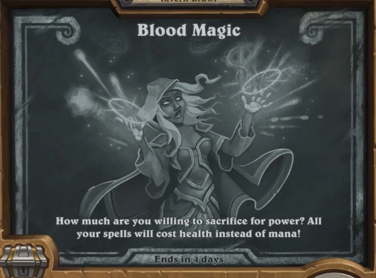 Як створити ефективну колоду для Бою у таверні з кровомагією в Hearthstone