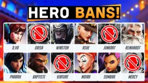 Спостереження за частотою заборони героїв у Overwatch 2: Усе, що варто знати