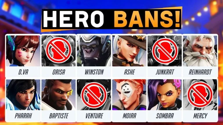 Спостереження за частотою заборони героїв у Overwatch 2: Усе, що варто знати