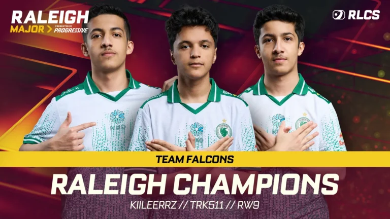 Команда Falcons Вражає На Rocket League Raleigh Major І Нарешті Одержує Чемпіонський Трофей