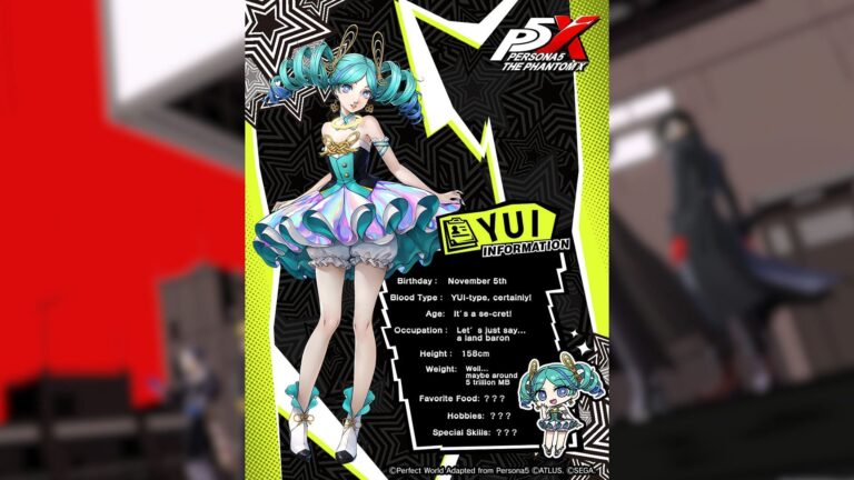 Persona 5: The Phantom X представляє Юї як нового ігрового персонажа