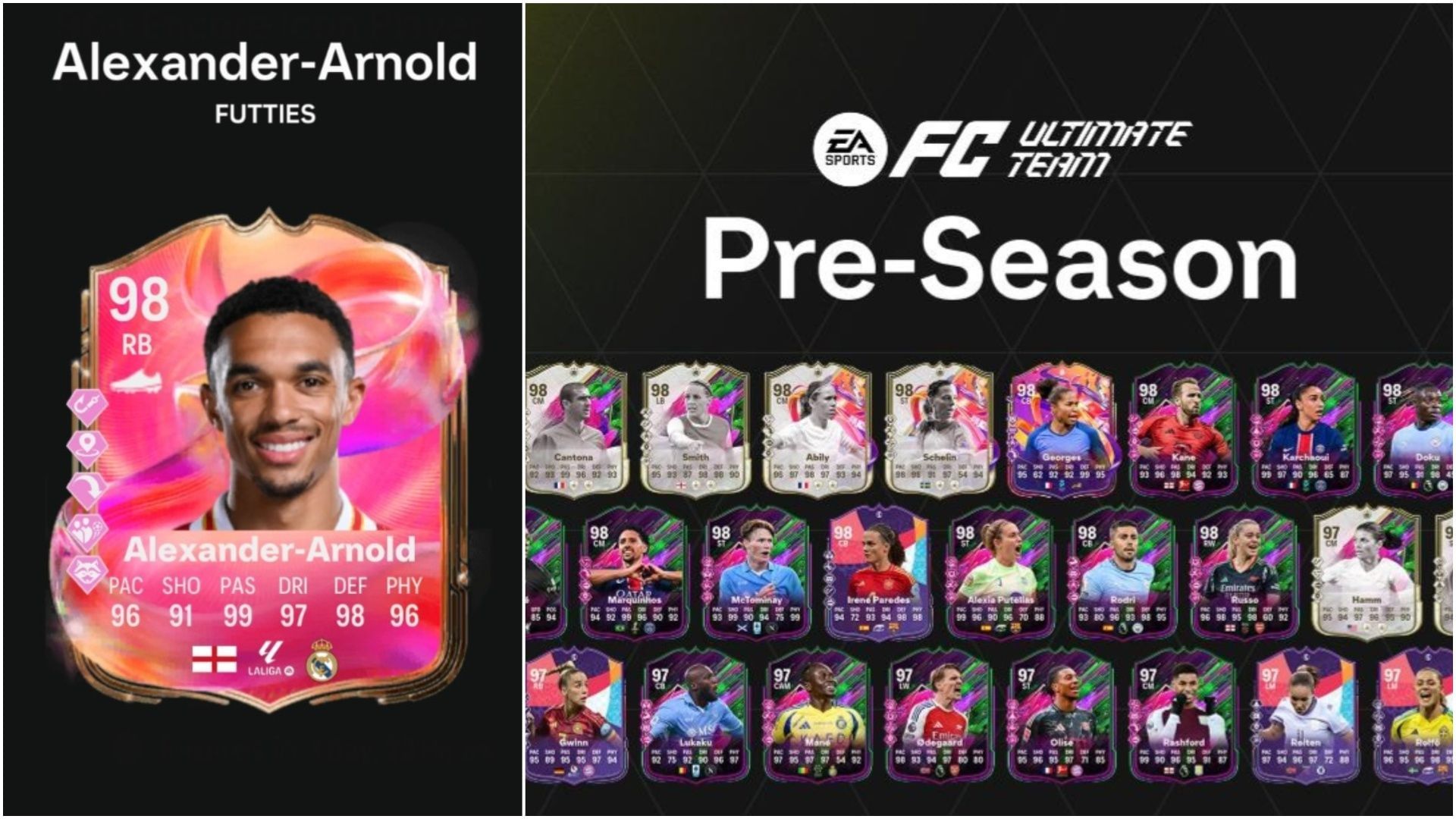 EA FC 25 Trent Alexander-Arnold FUTTIES SBC: Усі завдання та найбюджетніші рішення
