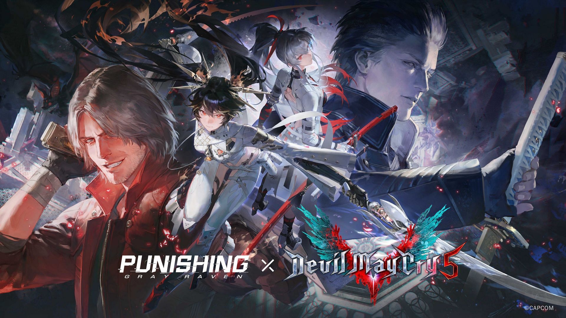 Огляд стрім-колаборації Punishing Gray Raven та Devil May Cry 5: герої, коди на винагороди та інше
