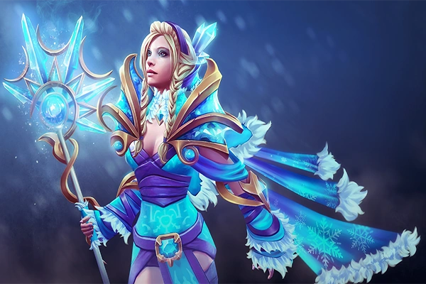 кристалічна діва в dota 2 - повний посібник героїв