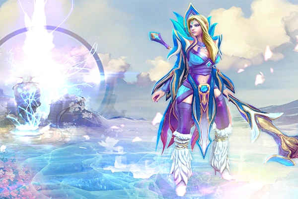 кристалічна діва в dota 2 - повний посібник героїв