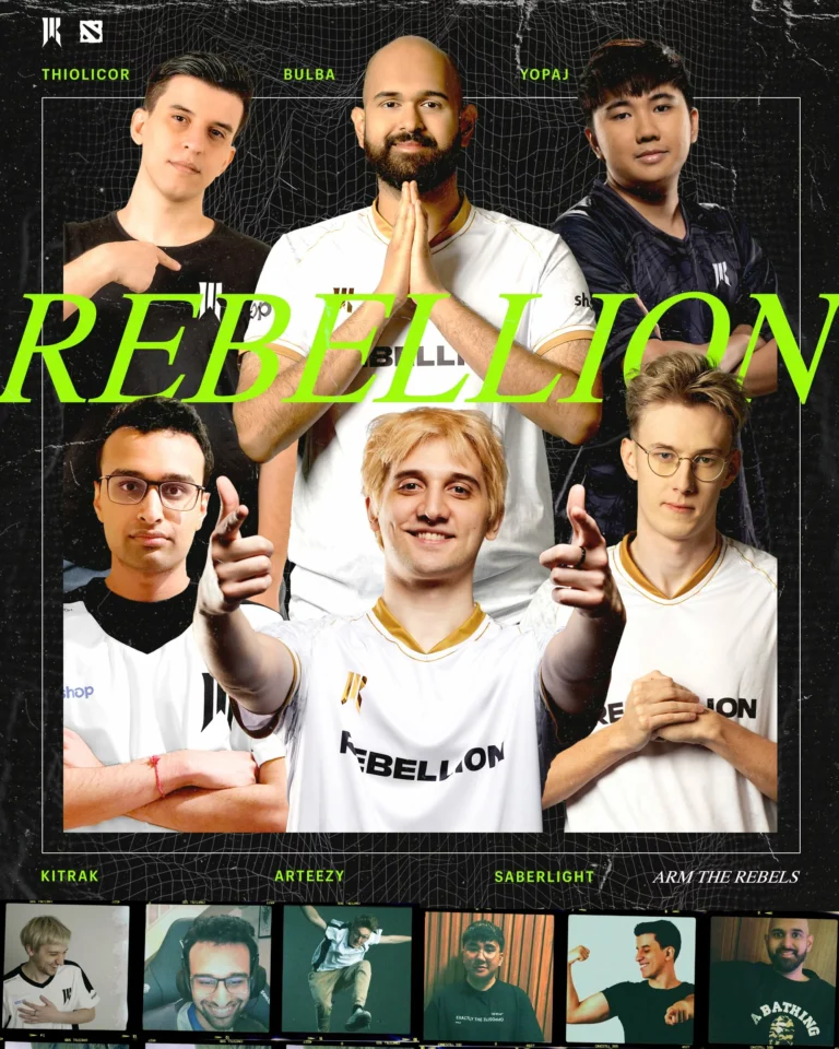 Прощання Shopify Rebellion з Dota 2