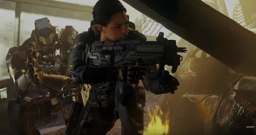 командир небес Нора Салтер у Call of Duty