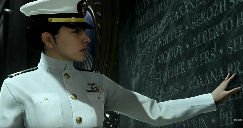 командир небес Нора Салтер у Call of Duty