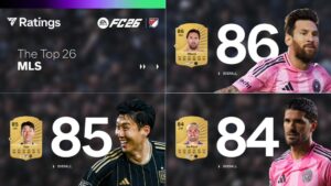 Найкращі 25 рейтингів гравців MLS у EA FC 26