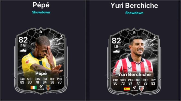 Сравнення концепцій Nicolas Pepe та Yuri Berchiche в SBC Showdown EA FC 26: Всі завдання та найвигідніші рішення