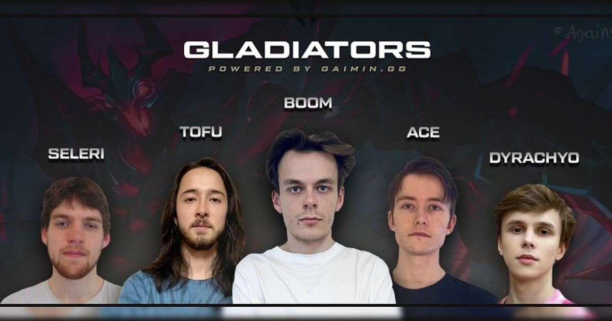 Це була перша версія Gaimin Gladiators.