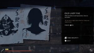 Посібник з Ghost of Yotei: Як виконати завдання по розшуку старенької Яе