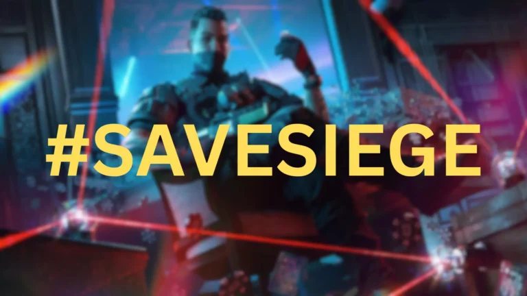 Ubisoft Відповідає На #SAVESIEGE