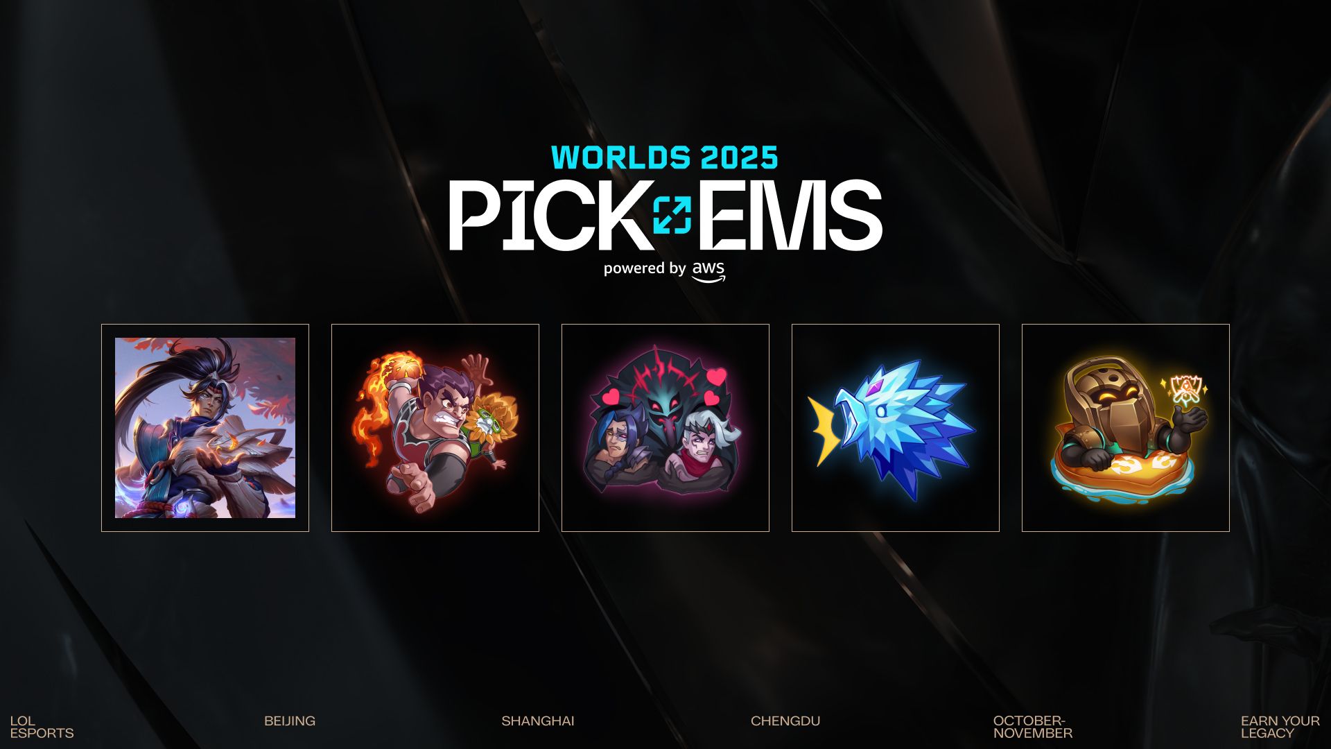 Нагороди для Pick'Ems на Worlds 2025