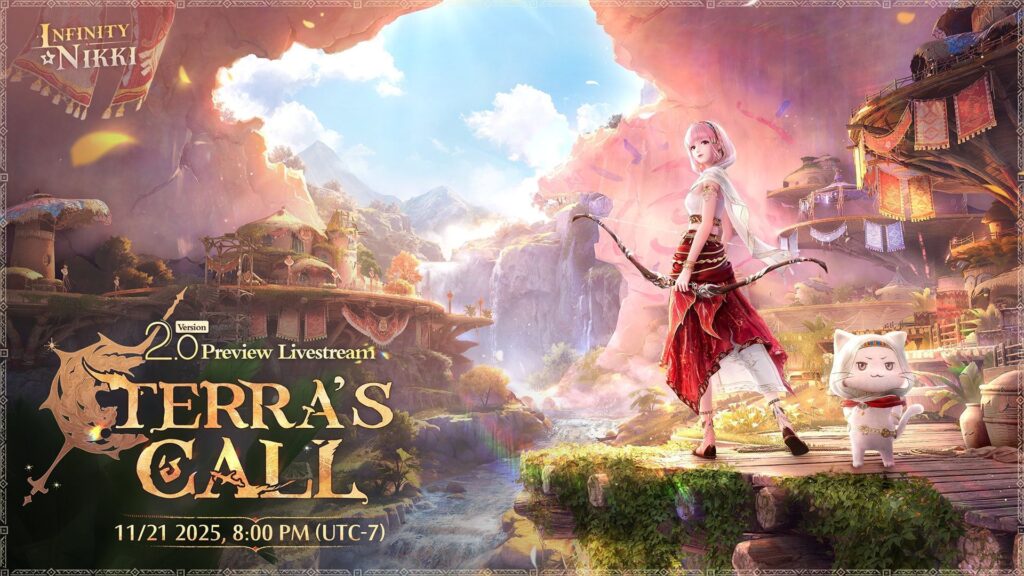 Дата та час трансляції Infinity Nikki 2.0, а також зворотний відлік часу