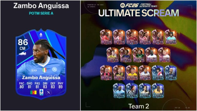 EA FC 26: Завдання та економні рішення для POTM SBC Андре-Франка Замбо Ангуйсса