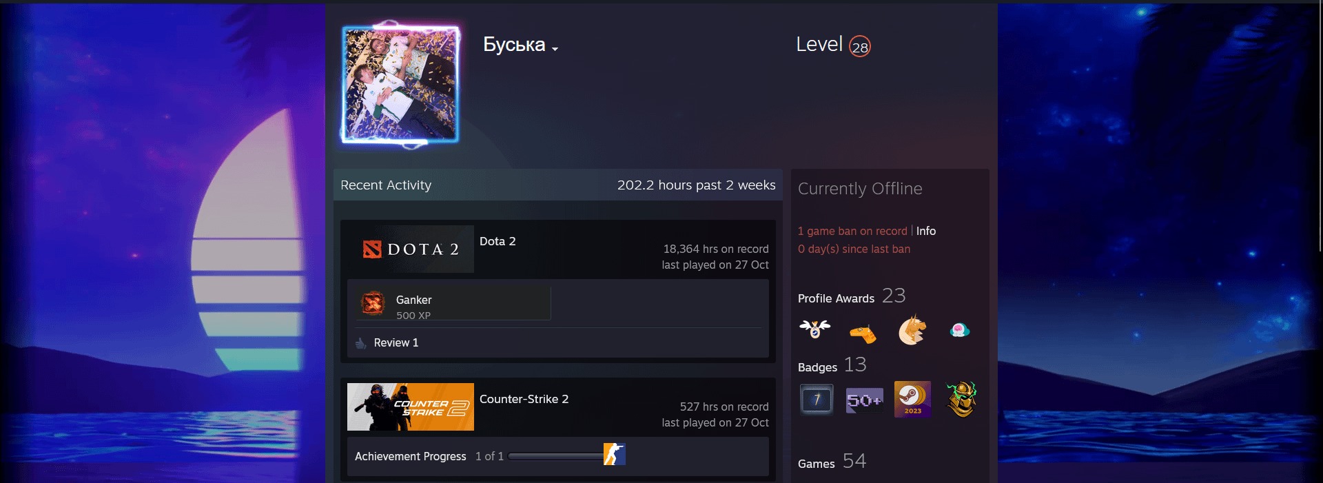 Malr1ne отримав помилковий бан у Dota 2.