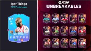 EA FC 26 Ігор Тіаго POTM SBC: Всі завдання та найдешевші рішення