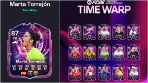 EA FC 26: Всі завдання та найдоступніші рішення для Martina Torrejon Time Warp SBC