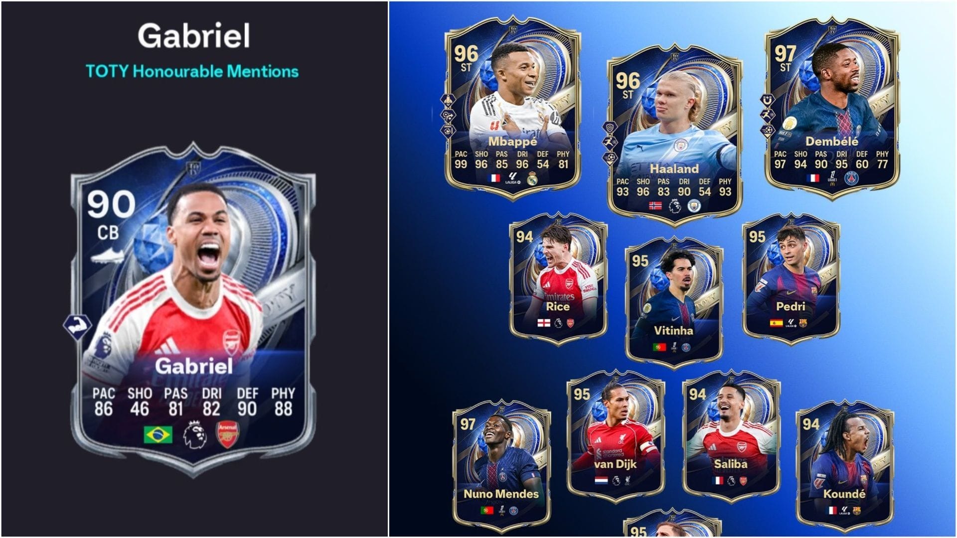 EA FC 26 Gabriel TOTY Почесні Згадки SBC: Всі завдання та найдешевші рішення
