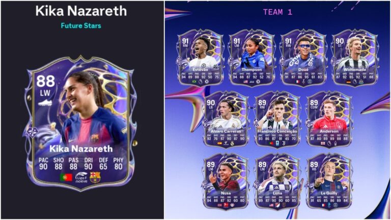 EA FC 26 Kika Nazareth: Завдання та найдоступніші рішення для Future Stars SBC