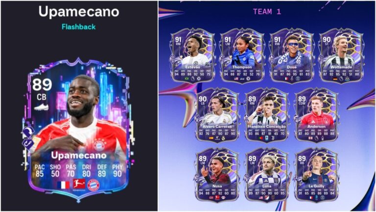 EA FC 26: Найдоступніші рішення для Flashback SBC Dayot Upamecano та всі завдання