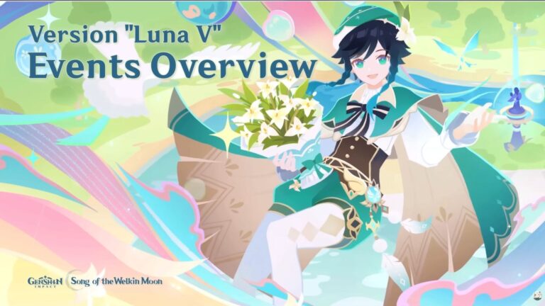Події та винагороди Luna V у Genshin Impact