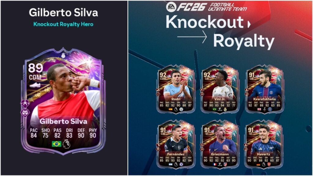EA FC 26: Завдання та доступні рішення для SBC Гілберто Сілви “Королівський Нокаут Герой