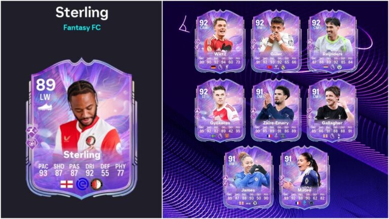 EA FC 26 Raheem Sterling Fantasy FC SBC: Всі завдання та найекономніші рішення