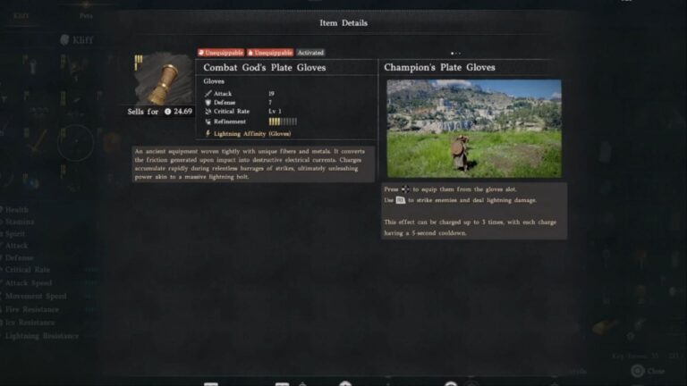 Як отримати рукавички Божественного Бою в Crimson Desert