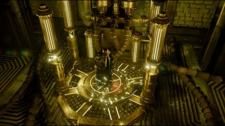 Вихід з підземелля Замку Делесія у Crimson Desert (Перехрестя)