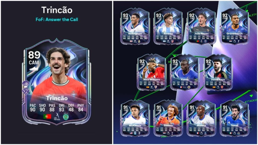 EA FC 26: Франциско Трінкао отримав потужну картку у SBC “Відповісти на заклик” з мета-стилями гри